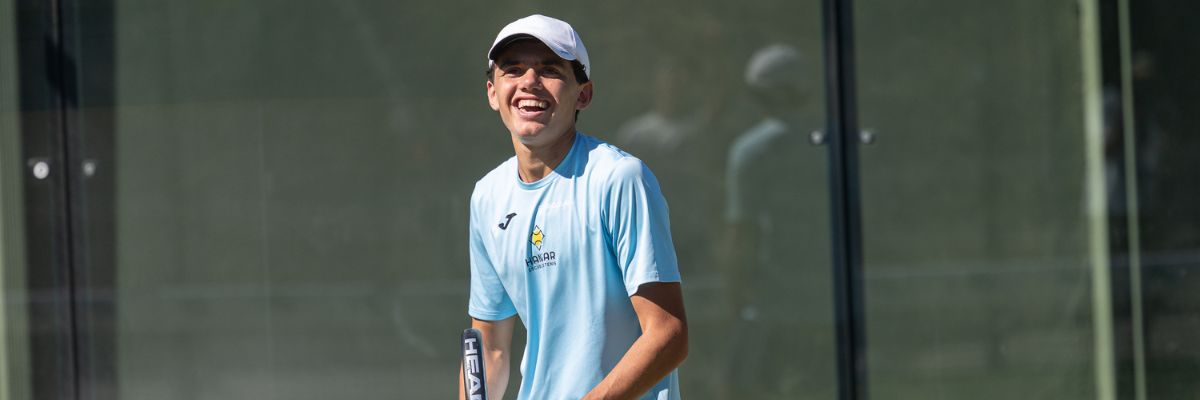 Jugador del Nestea Padel Tour
